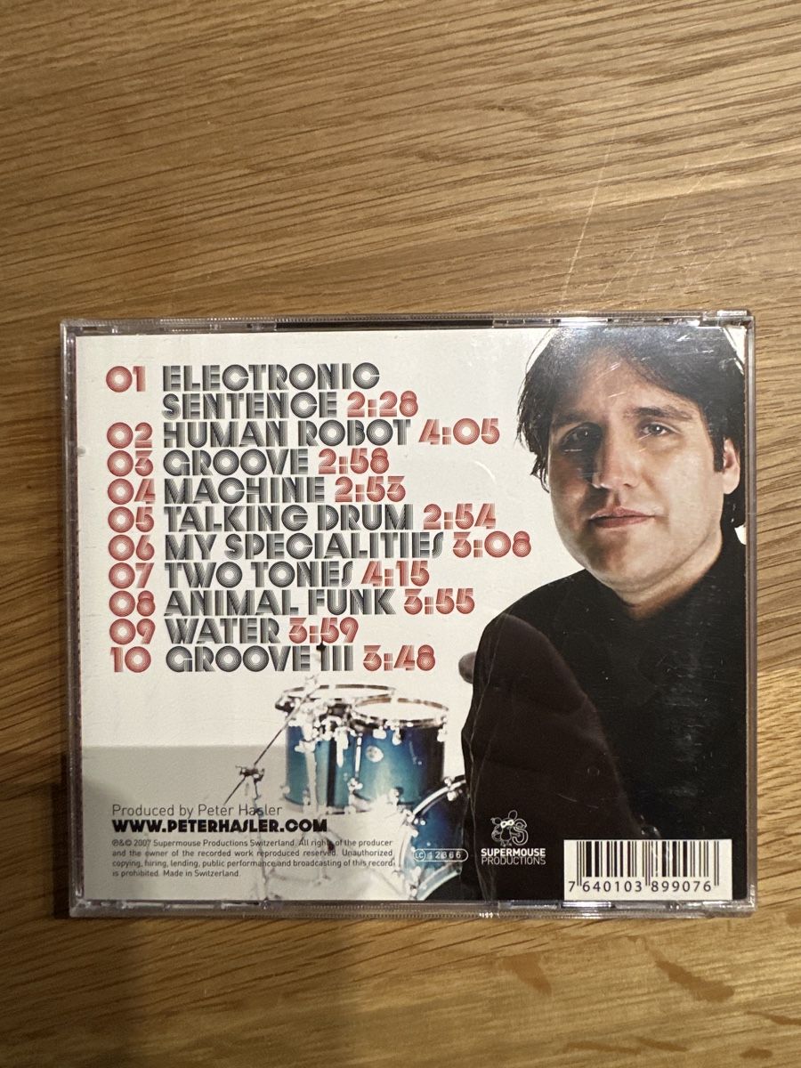 CD: Peter Hasler‘s - Drums Music – Usato da Münsingen venduto da Sim2977 1