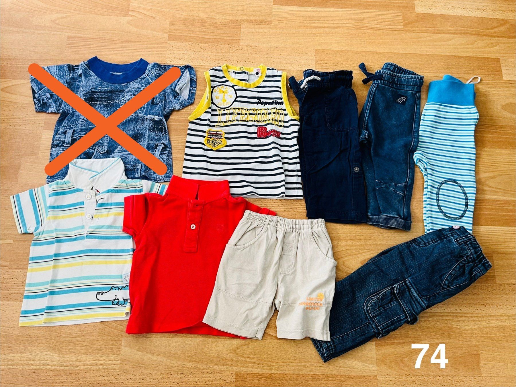 Lotti & Set di vestiti: Kleiderpaket Grösse 74, 8-teilig – Usato da Konolfingen venduto da takkie