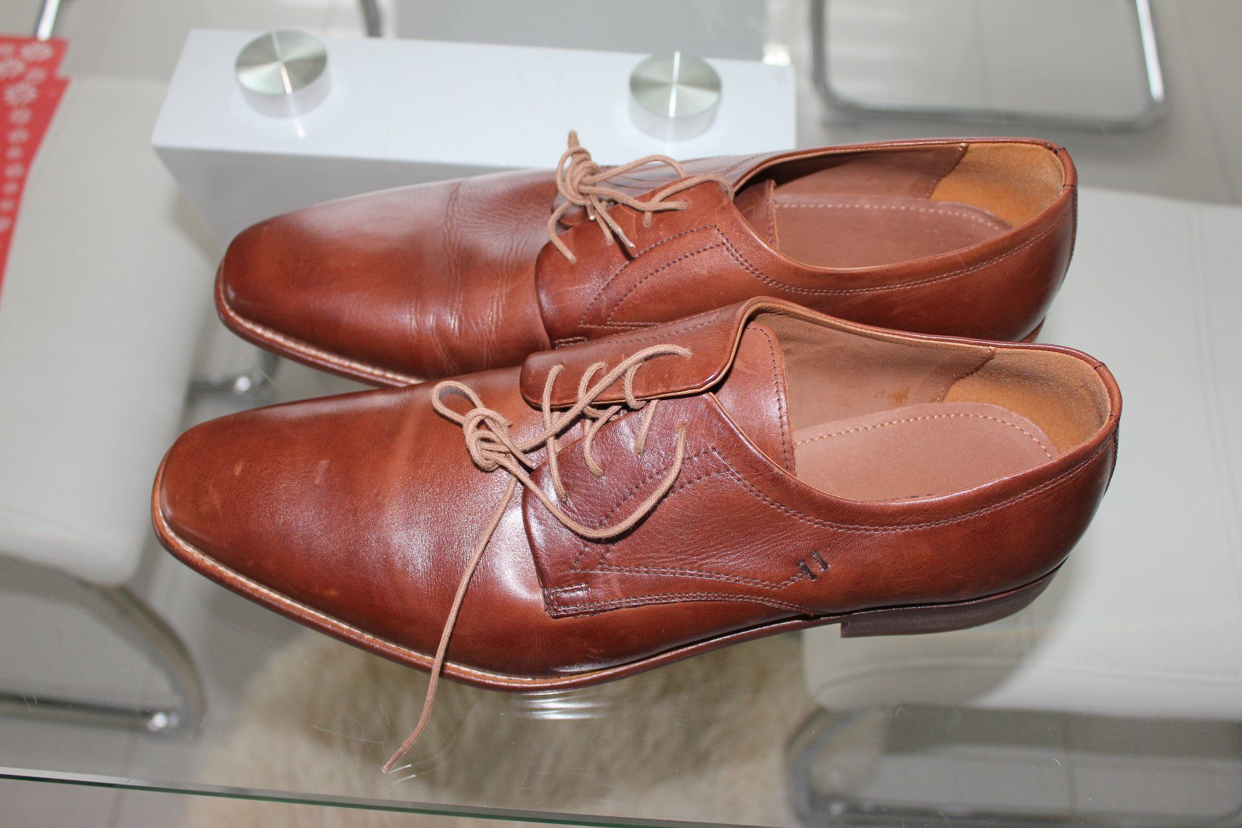 Scarpe da uomo: LederHalbschuhe grösse 46 Neu – Nuovo e nell'imballaggio originale da Riedholz venduto da Rover10