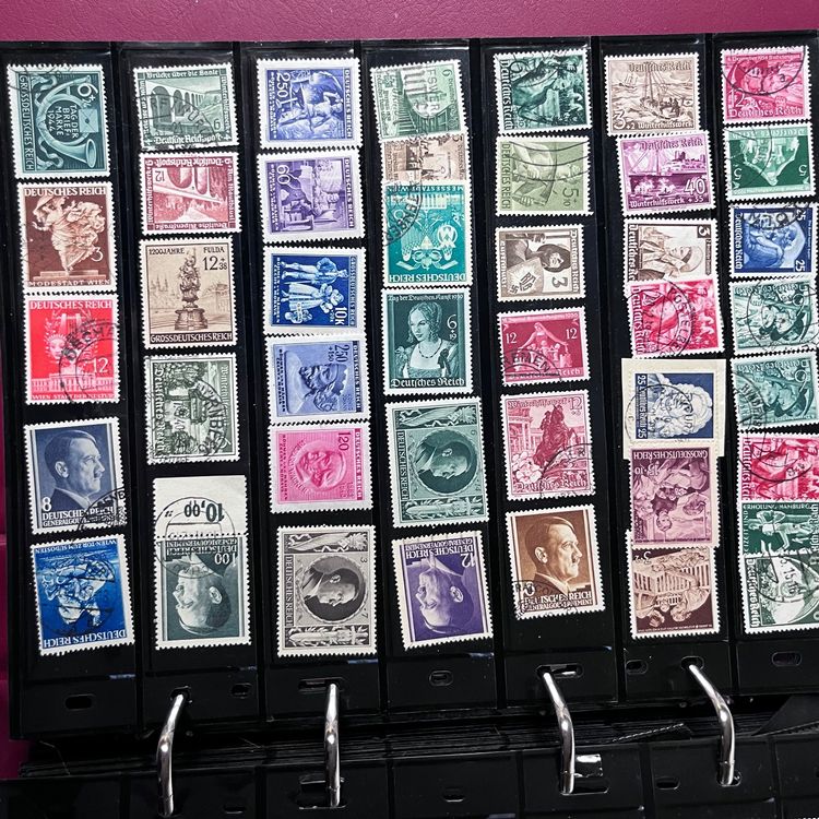 Maxi Mega LOT mit Briefmarke, Postkarte, Banknoten, Münzen Kaufen auf