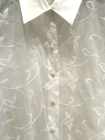 Elégante chemisier blanche Anne Fontaine T/IV (38-40)