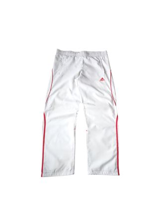 Vintage Adidas Trackpant White/Red (S)