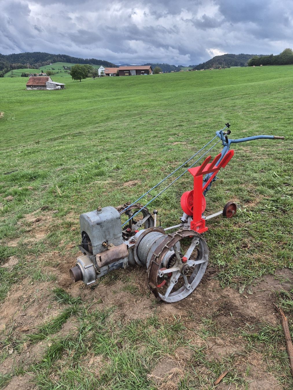 Grunder Trattori: Grunder mit Seilwinde – Usato da Egg (Flawil) venduto da Remofunk12
