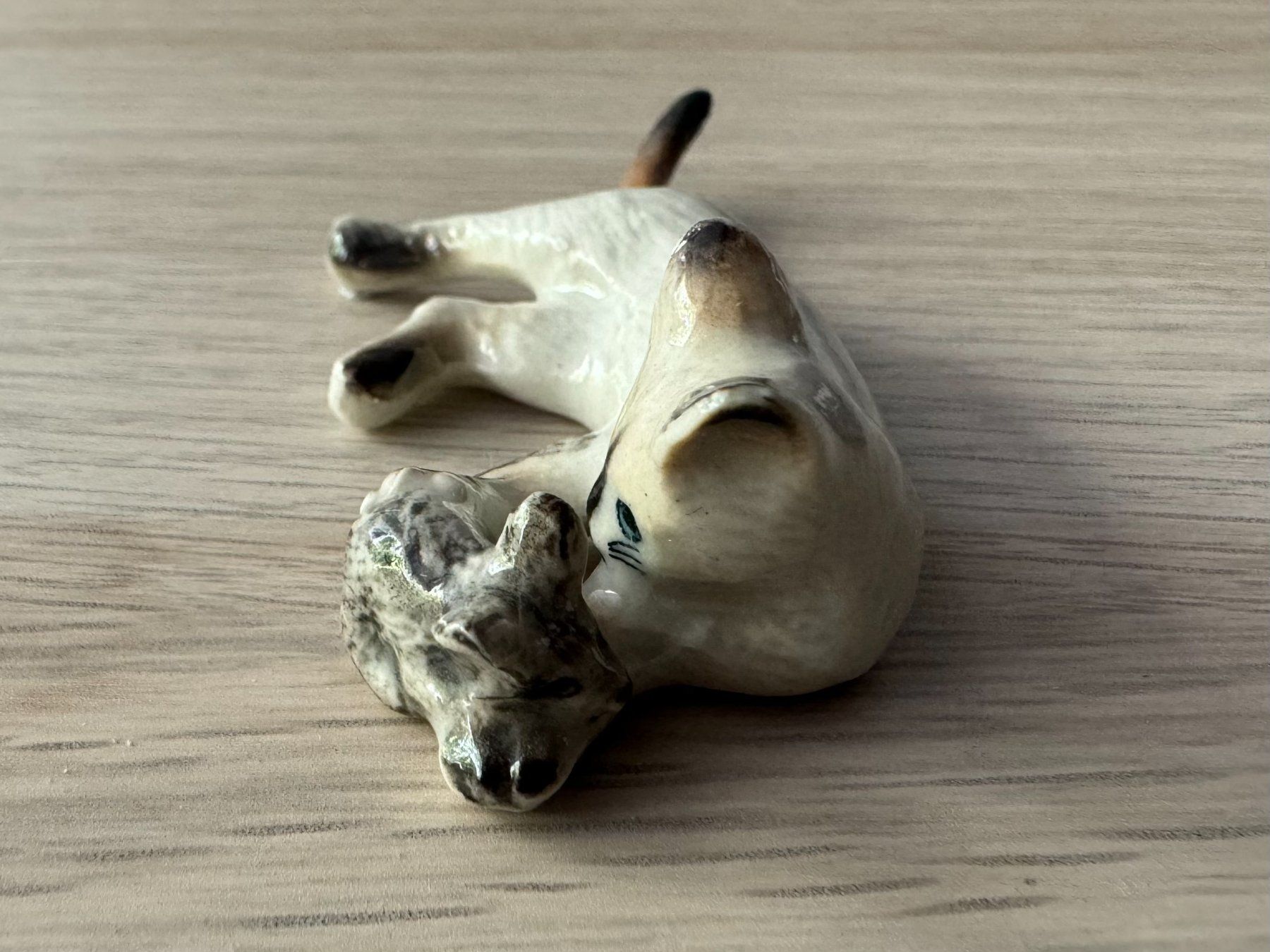 Statuette: Chat porcelaine - Klima - statuette – Usato da Genève venduto da Reveur 4