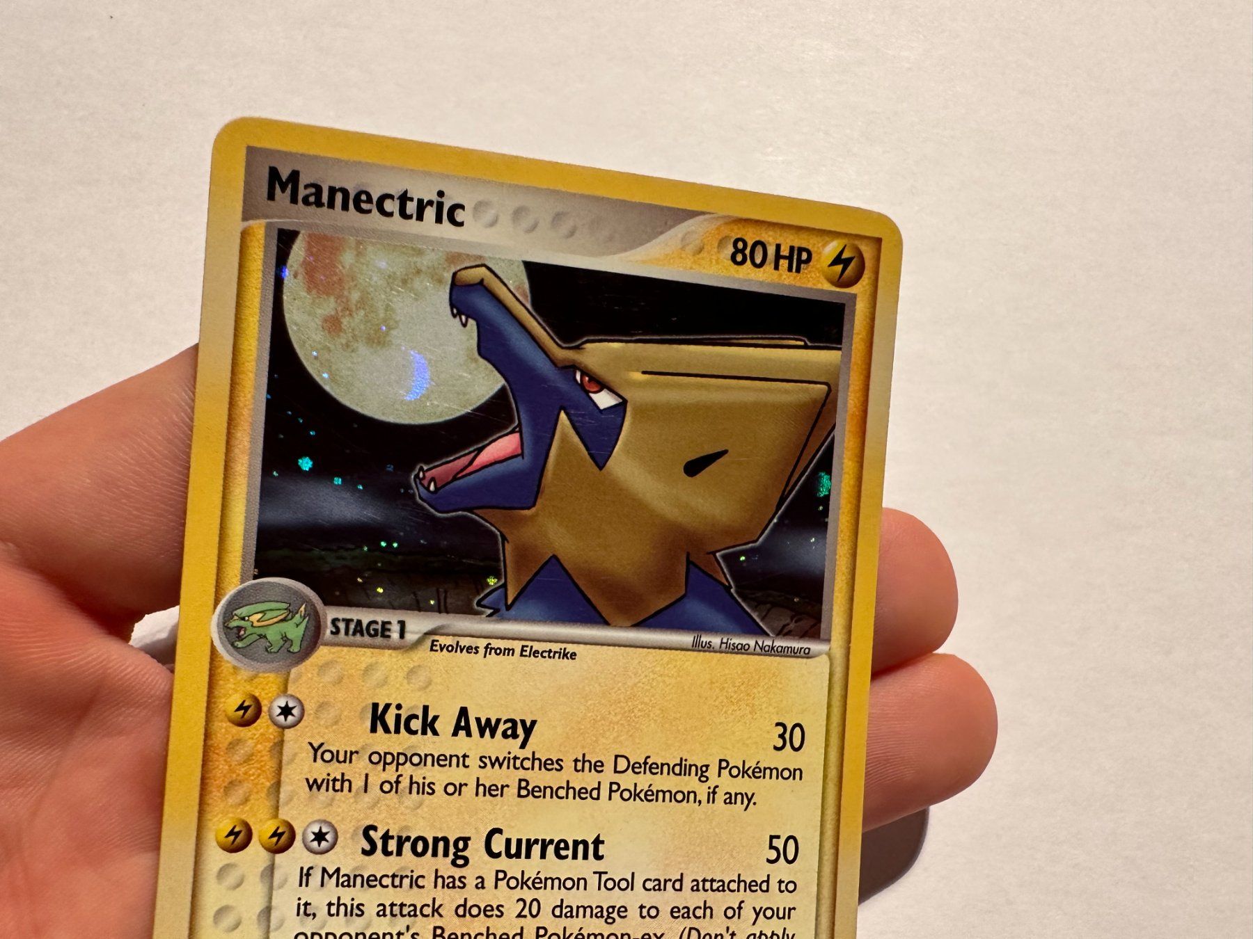 Pokémon Carte collezionabili: Manectric holo Ex Crystal Guardians EN – Usato da Hagendorn venduto da Pokecollectorch 4