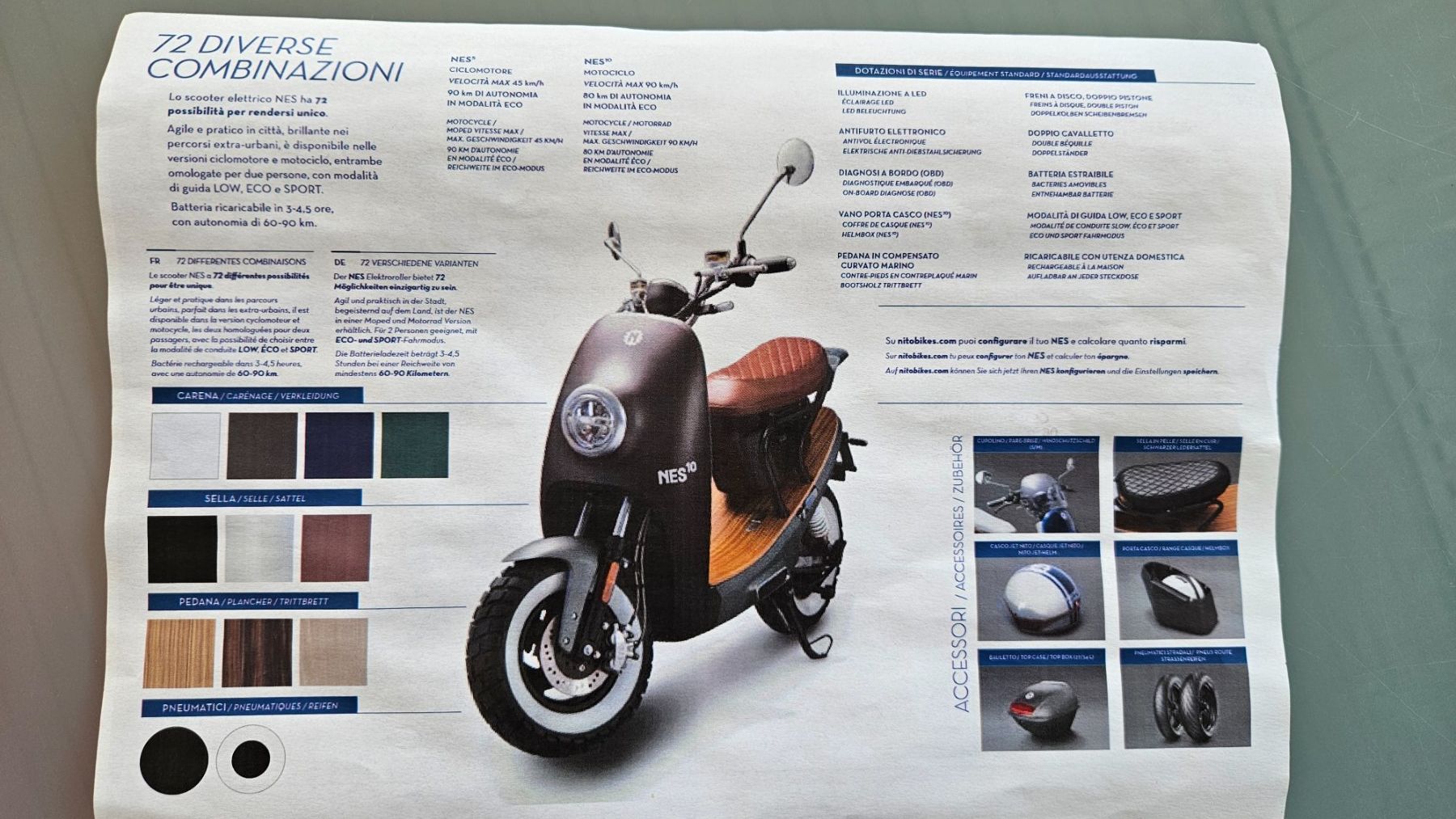 Scooter: Nito NES10 Elektroscooter Kat.A1 – Nuovo e nell'imballaggio originale da Erlinsbach SO venduto da Tucktuck 5