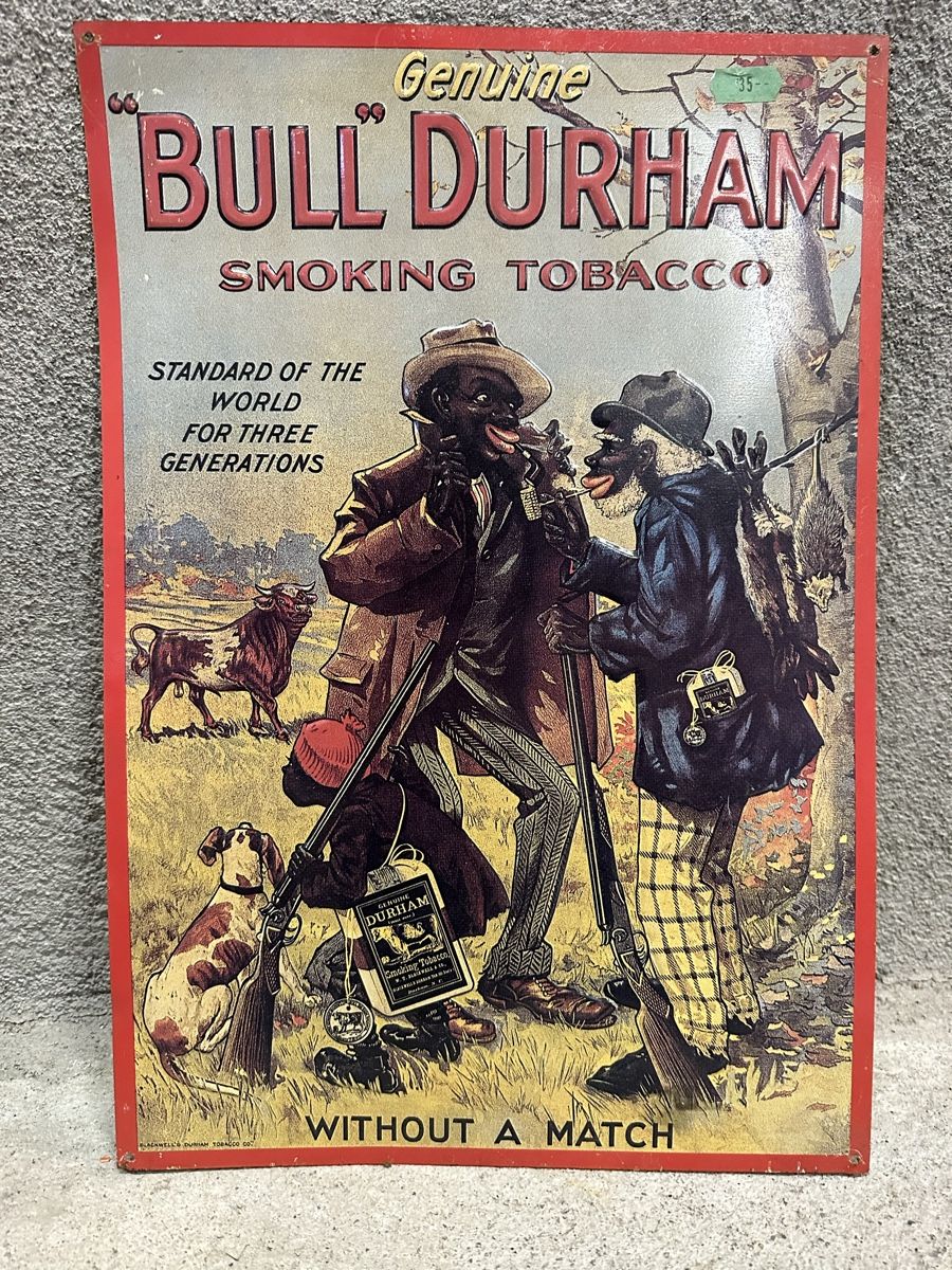 Insegne: Bill Durham tabacco smoking – Usato da Reinach AG venduto da rares75