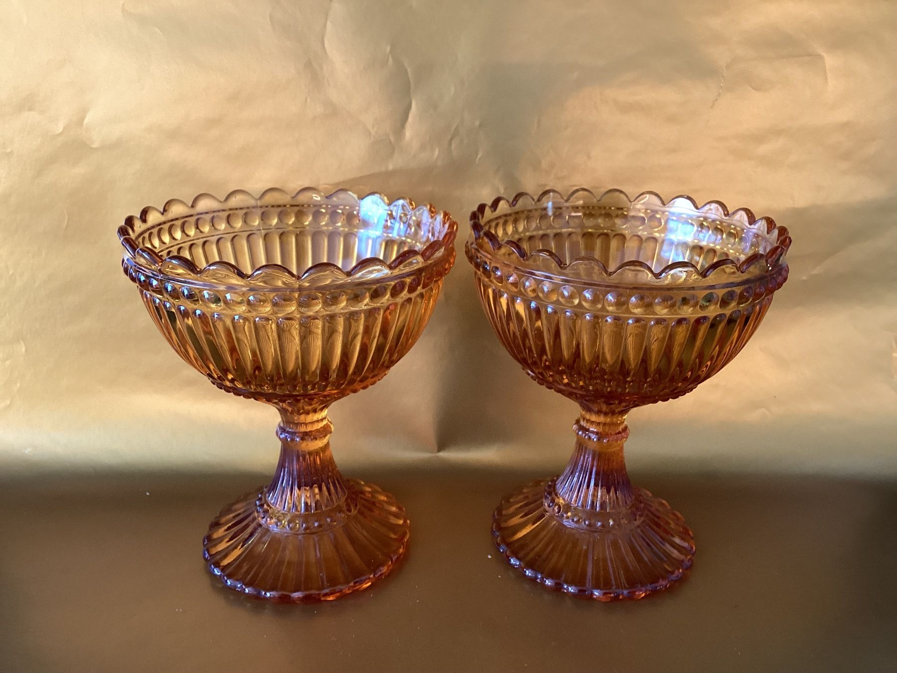 Iittala Bicchieri: Iittala  / 4 Gläser Mariskooli  bernsteinfarbig – Usato da Beinwil am See venduto da kae_gh7c 2