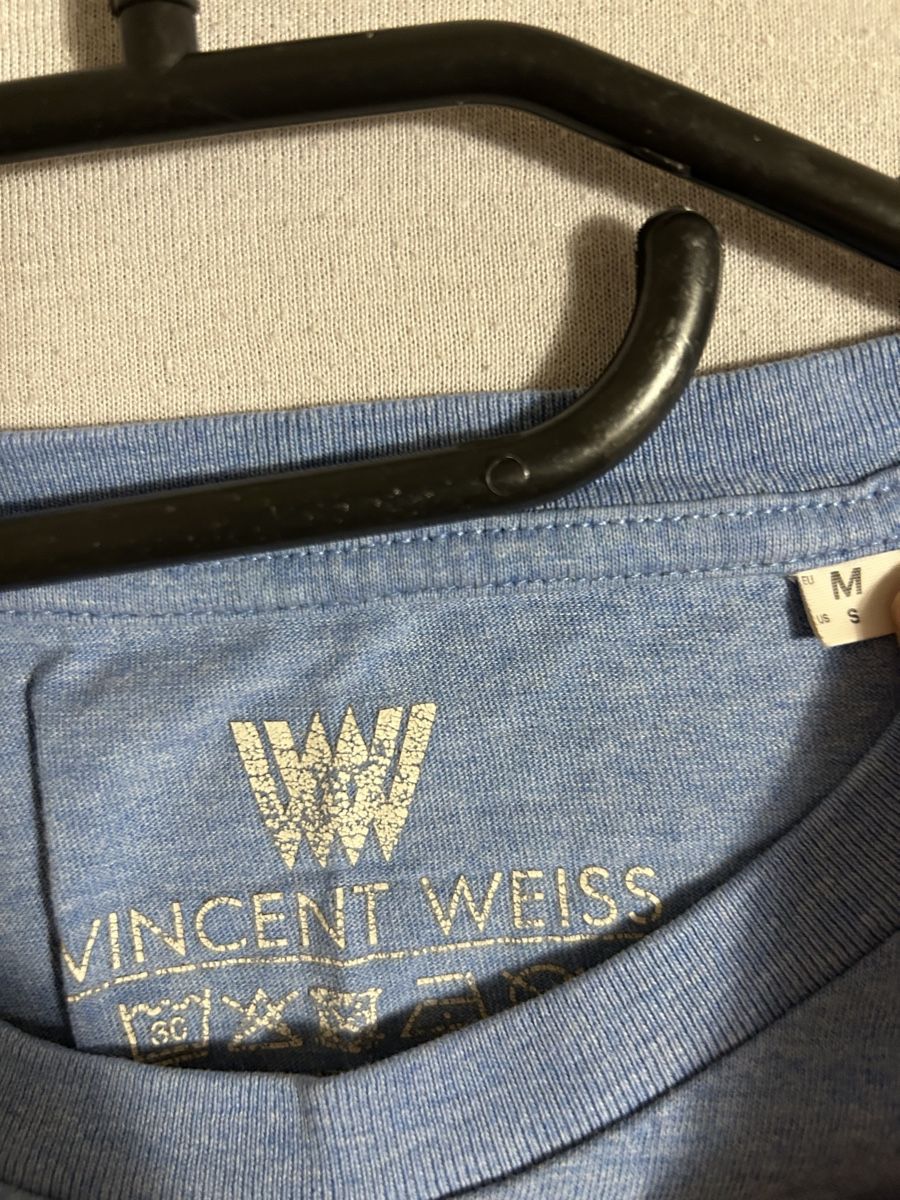 T-shirt: Wincent Weiss T-Shirt Hellblau – Usato da Kaisten venduto da r_w 2