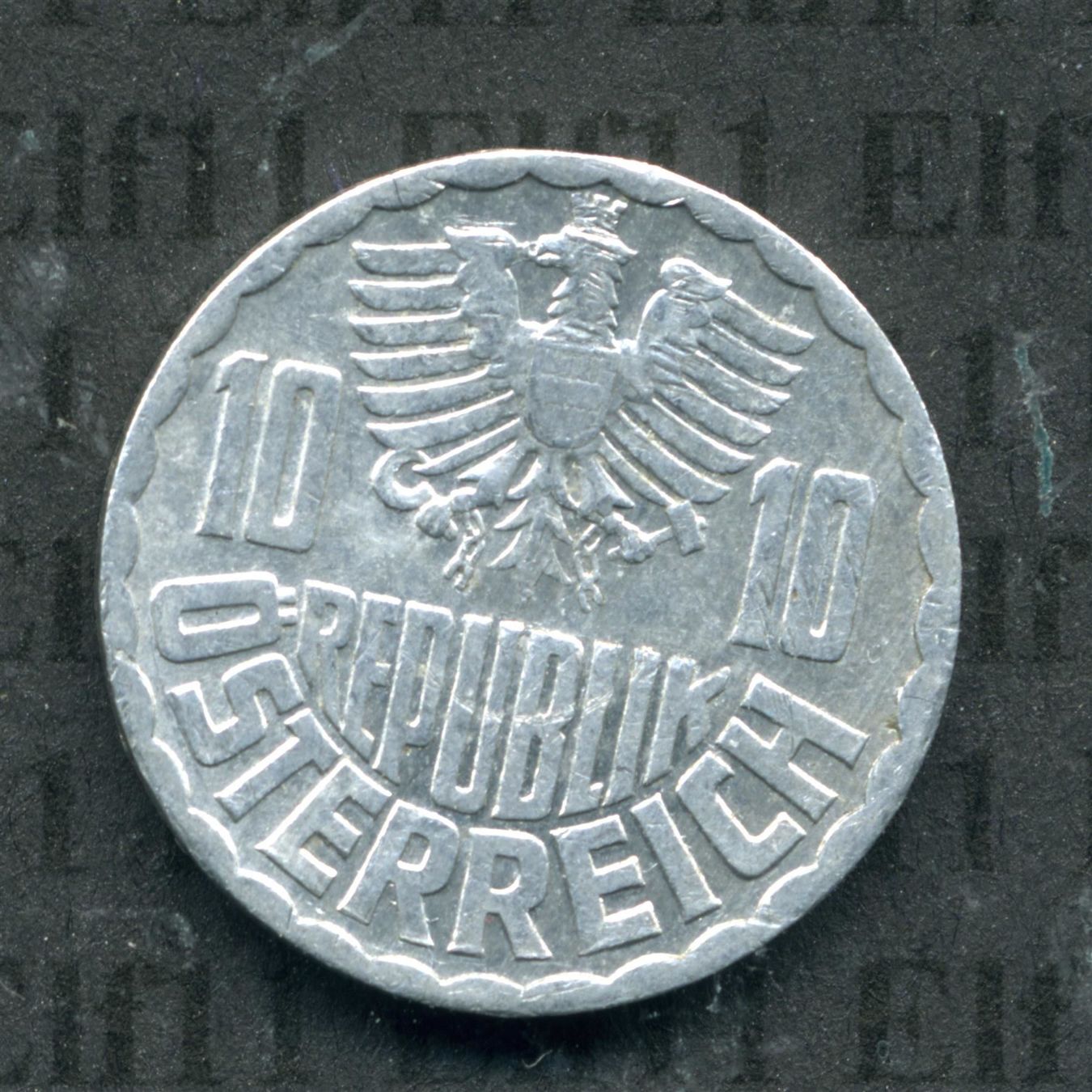 Tutti le monete: ATS___0.10 1975 ss-vz 10 Groschen – Usato da Widnau venduto da Elf11 1
