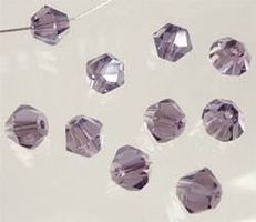 Perle bicone   SWAROVSKI  6mm hyacinth