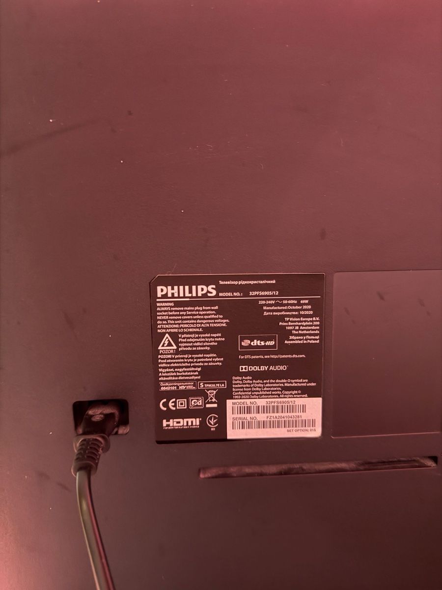 Fernseher: Philiips 32PFS6905/12 TV – Gebraucht aus Schönholzerswilen von Biker00 1