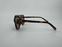 Damen Sonnenbrille Schildpatt Gestell, braun