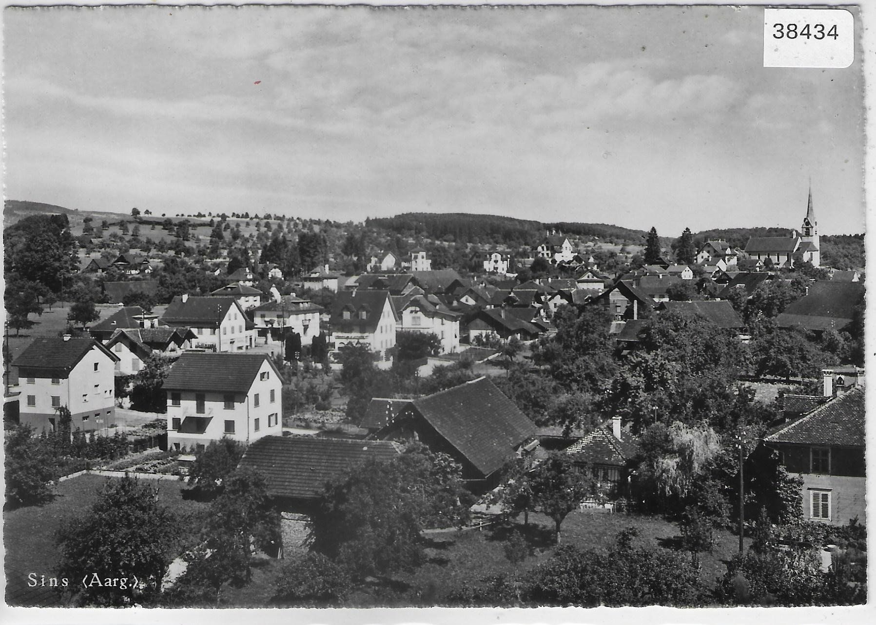 Cartes postales: Sins AG - Generalansicht – D'occasion à Ettingen par Kartenplanet