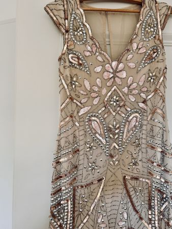 Elegantes Paillettenkleid, S - für festliche Anlässe