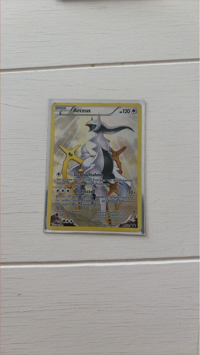 Pokémon Sammelbilder & Trading cards: Arceus XY83 – Gebraucht aus Bottmingen von fed_8spp