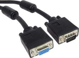 VGA / SVGA-Kabel mit Ferritkernen / 5  m