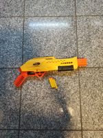NERF-Gun gelb/orange mit Munition, Top Zustand, wie neu