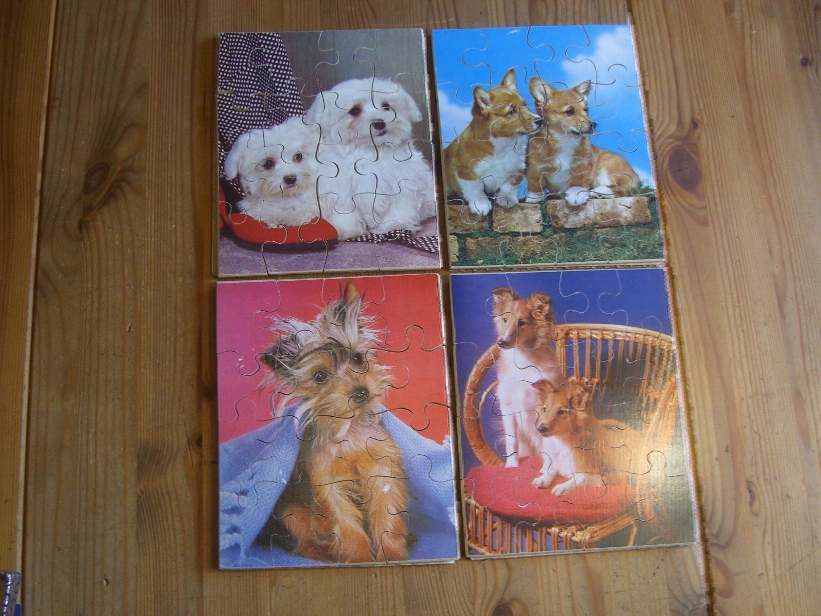 Puzzles: herziges"Penelope" 4er Holz-Puzzle/Tiere – Gebraucht aus Winterthur von Gaia 1