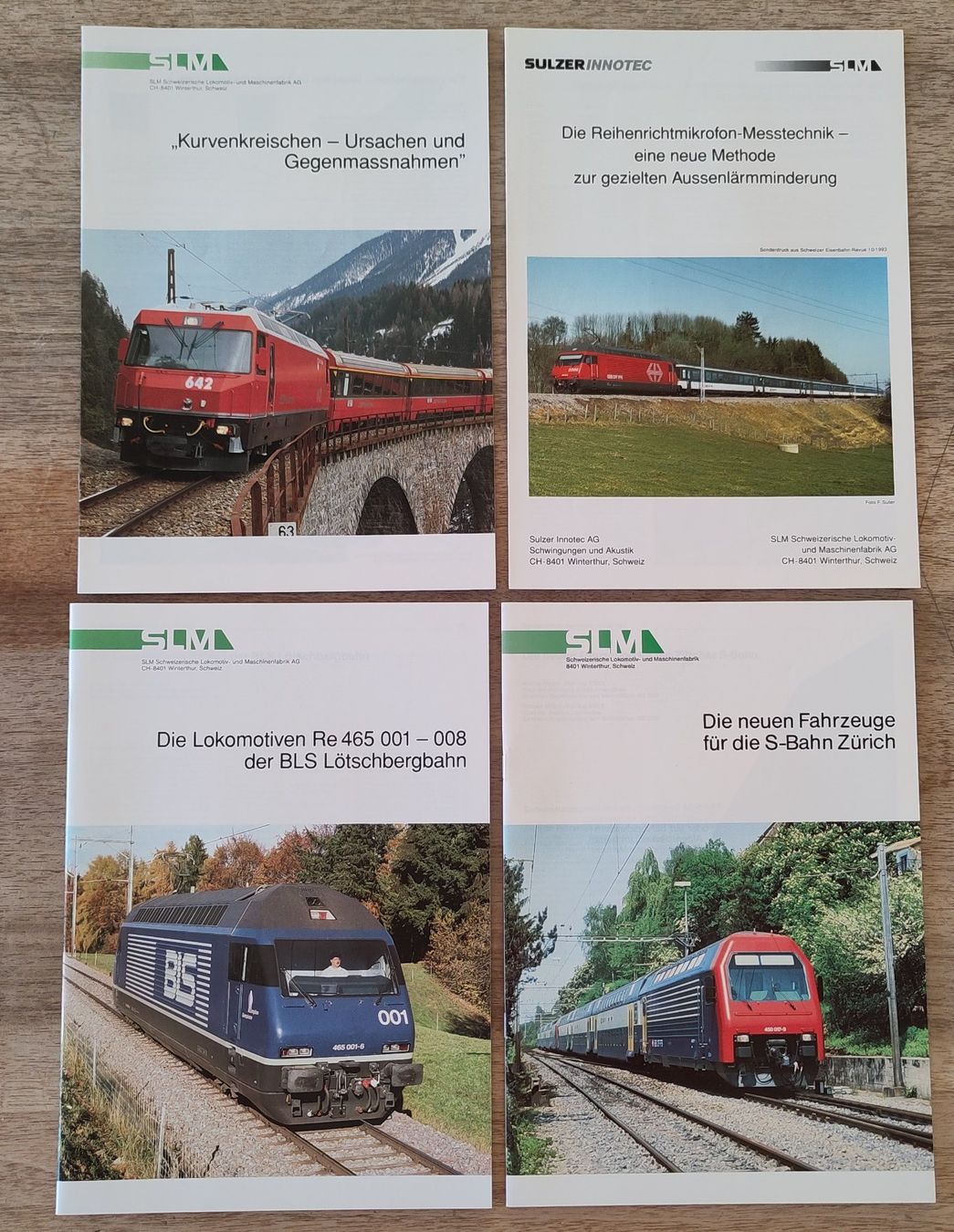 Documenti: Druckerzeugnisse Eisenbahn, Lokomotiven – Usato da Gerzensee venduto da Martin_99 3