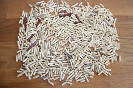 Lego Pin Stecker Verbinder ca.160 gr. tan braun ......