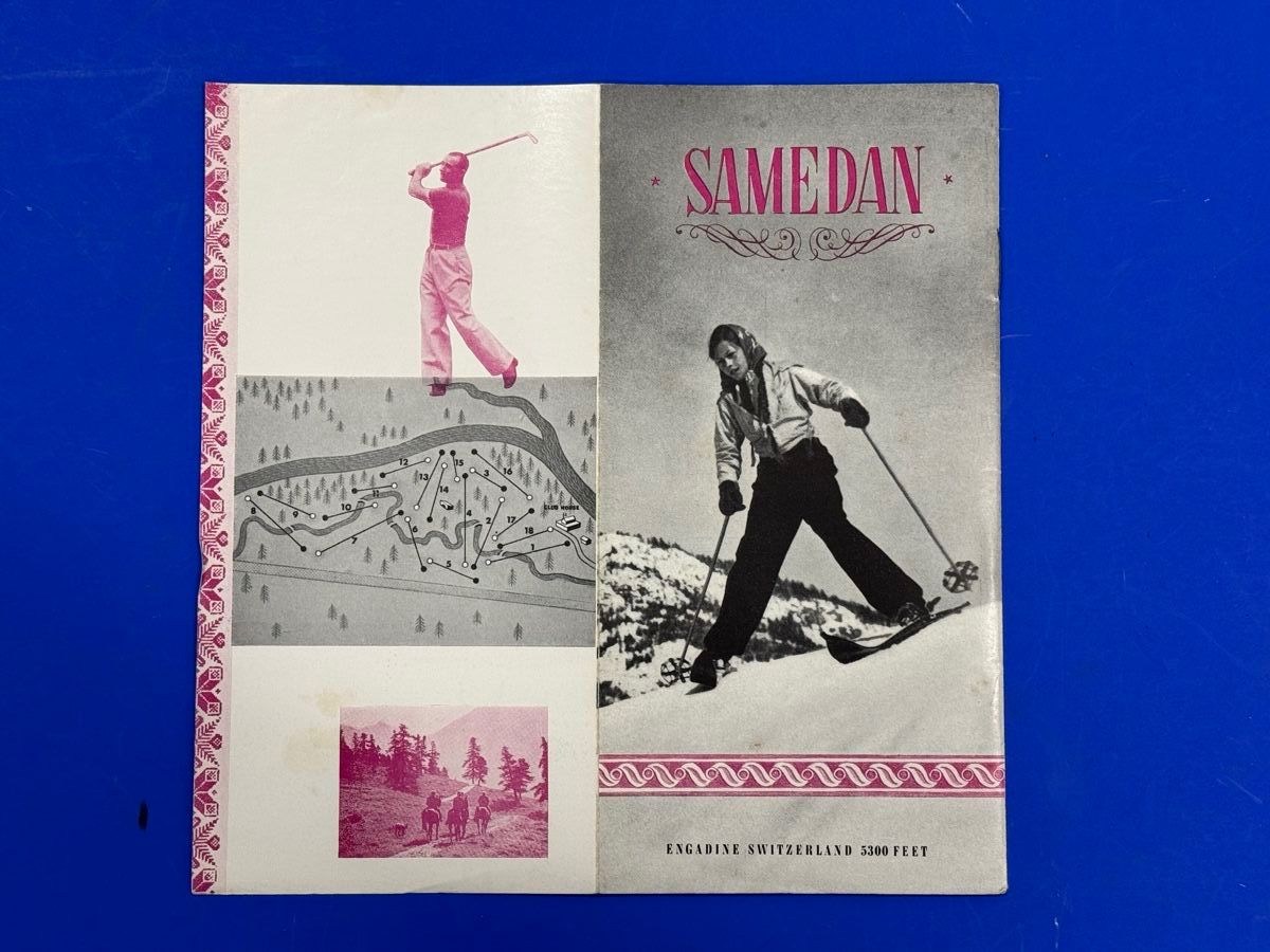 Bücher: Samedan Engadin Schweiz 1712 m. Prospekt ca 1940 – Gebraucht aus Adliswil von buch_und_kunst 3