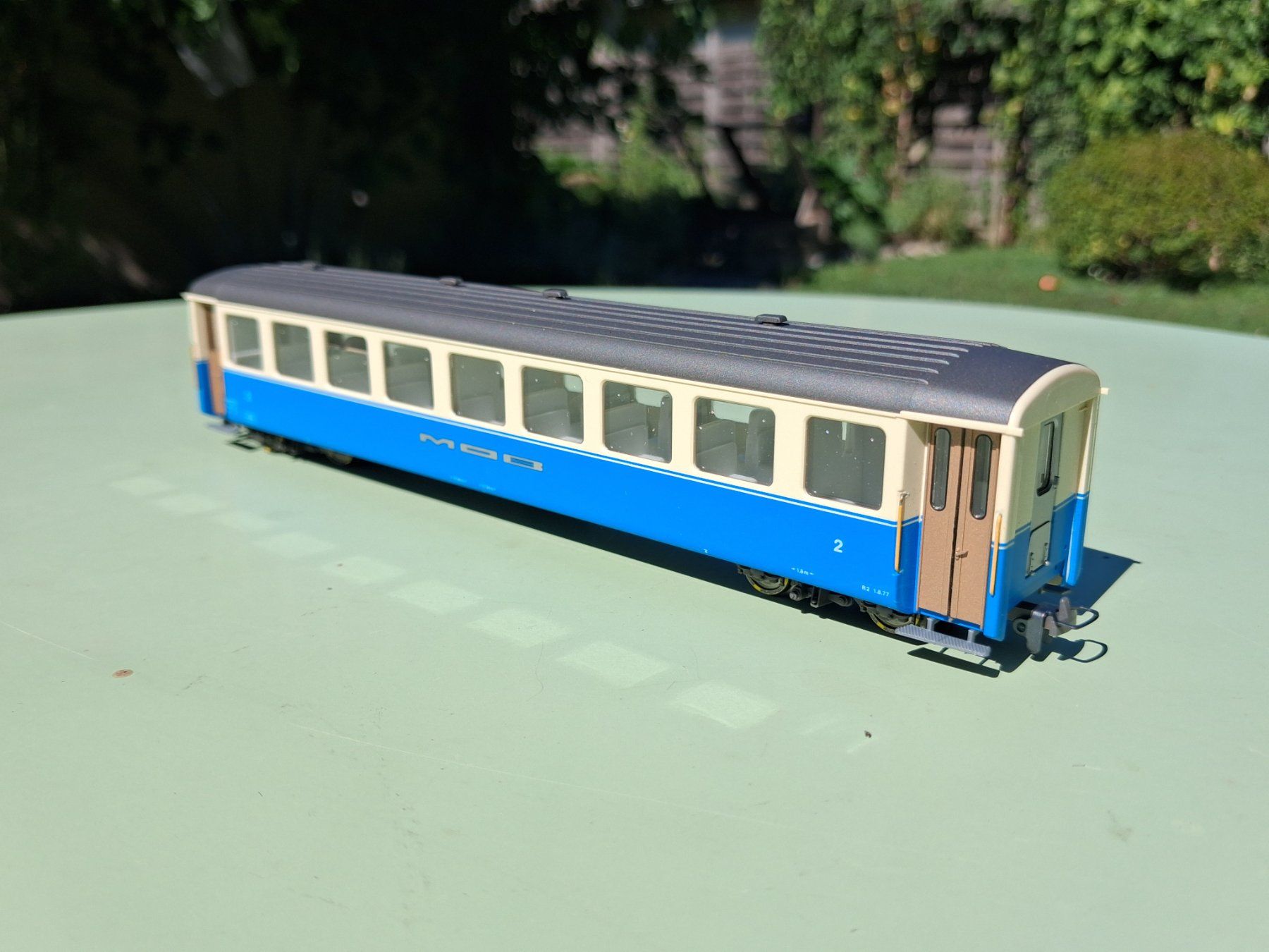 Bemo Modellini di ferrovie: Bemo H0m MOB B 201 3290 – Usato da Cheyres venduto da Thiele 1