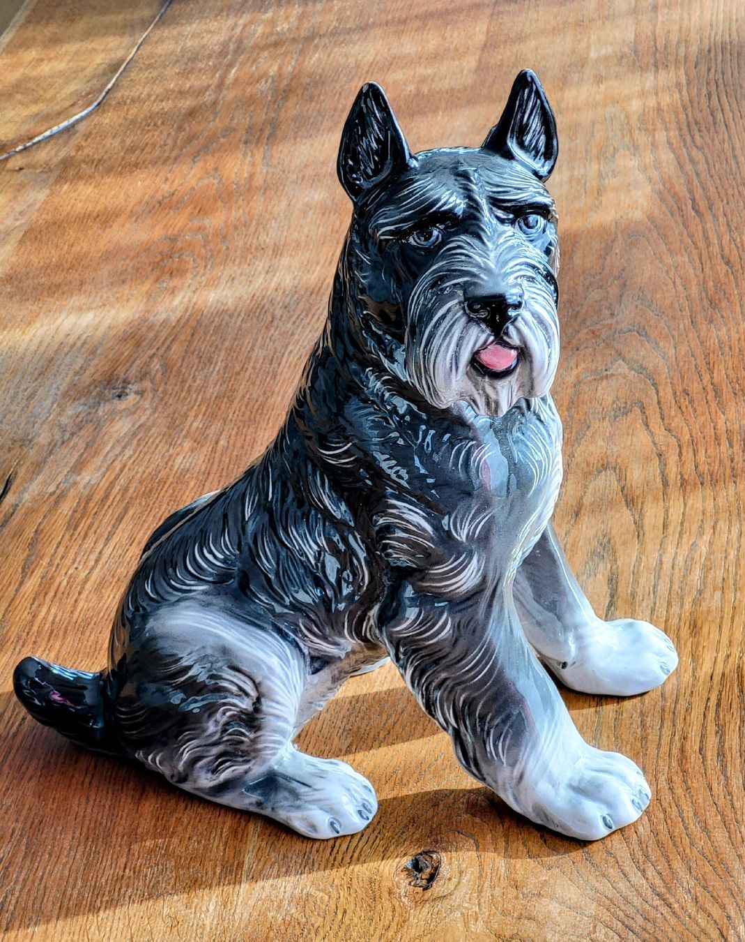 Tutte le decorazioni: Keramik-Figur, Hund. Riesenschnautzer – Usato da Kriens venduto da StudachKriens