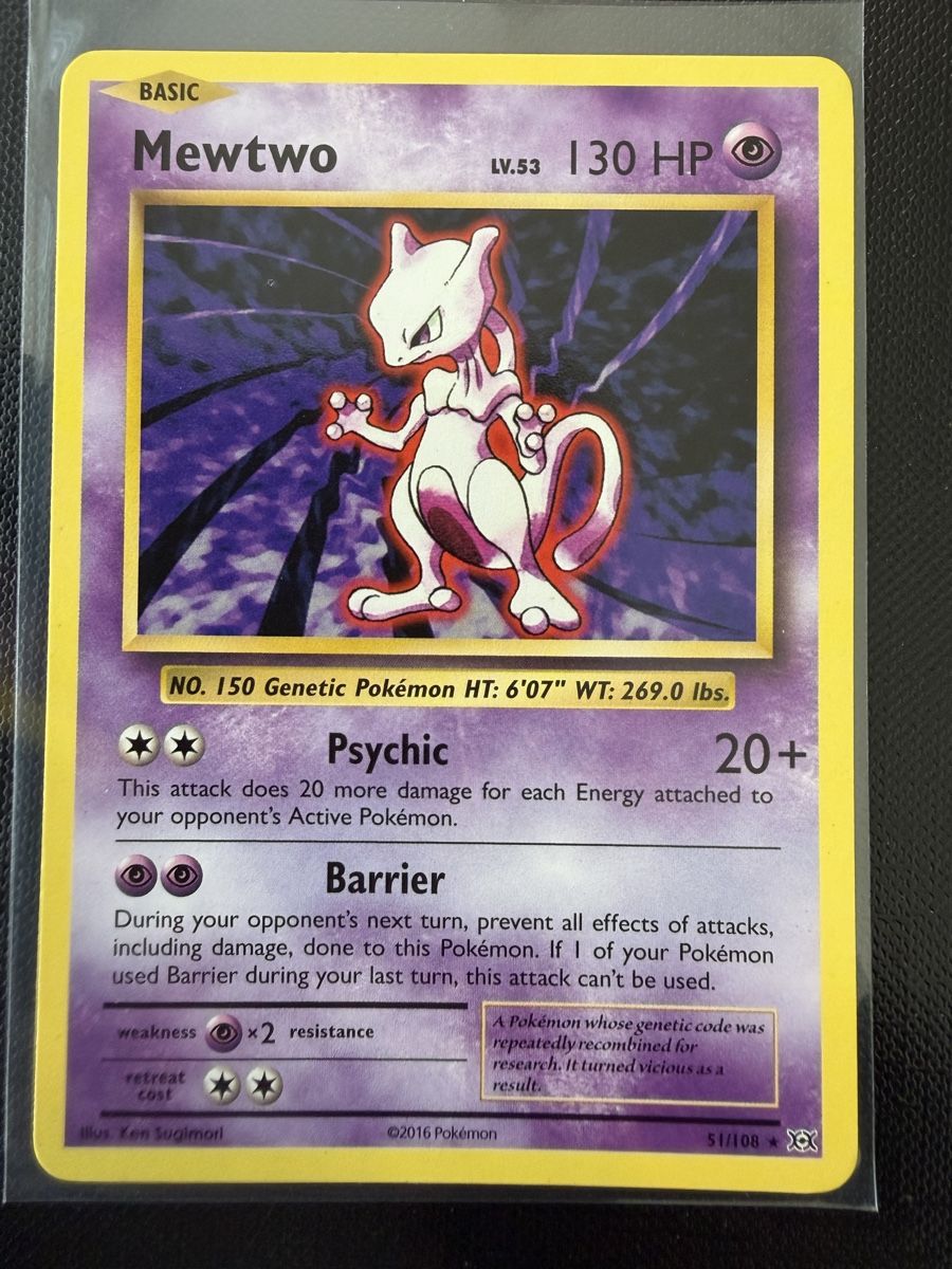 Pokémon Sammelbilder & Trading cards: Mewtwo #51 POKEMON EVOLUTIONS EN – Neu (gemäss Beschreibung) aus Savigny von Matgab94