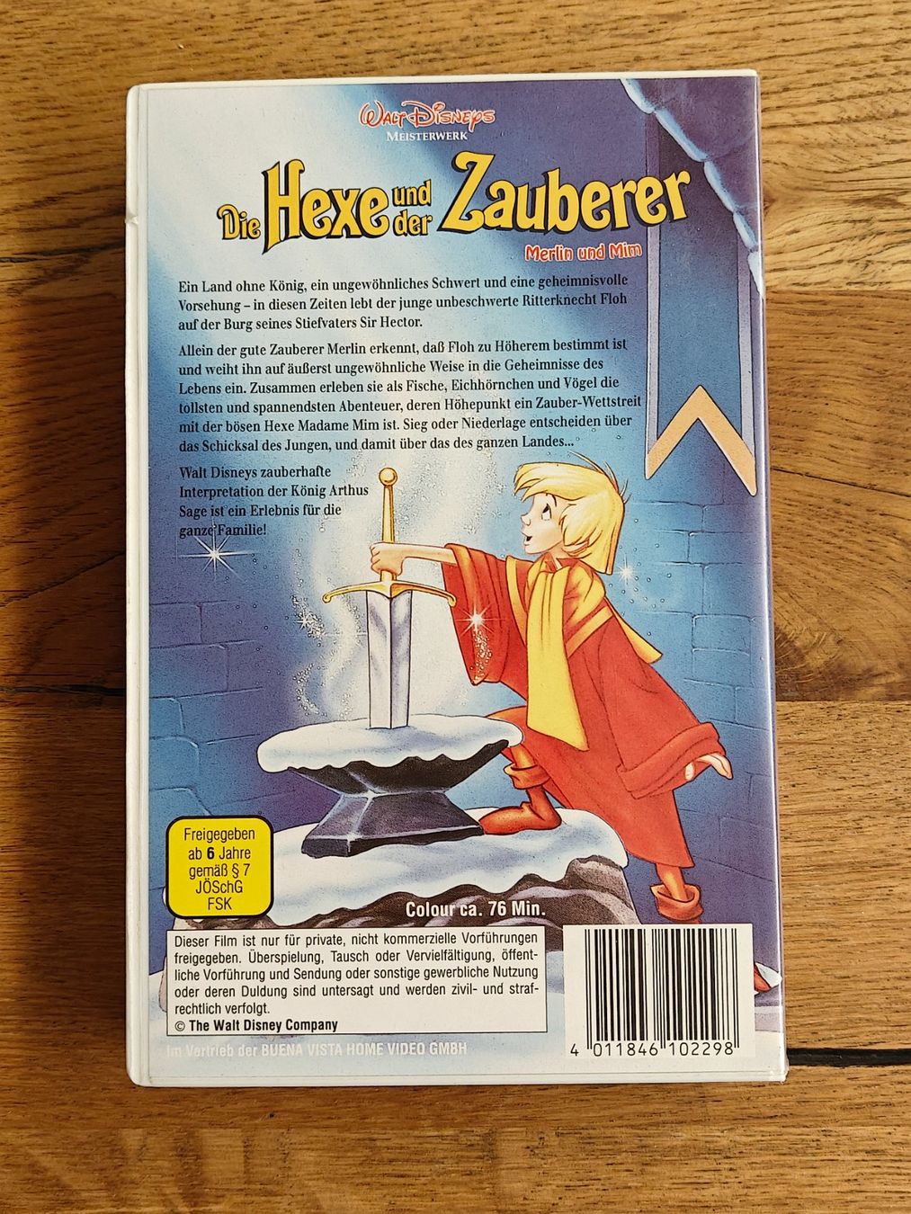 Tutti i VHS: Die Hexe und der Zauberer - Videokassette VHS – Usato da Birr venduto da DisDas 1