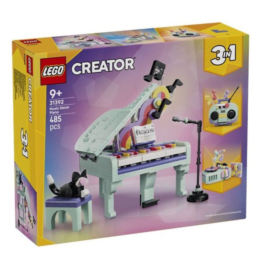 Lego Kit di costruzioni: LEGO Deko-Klavier mit Katz – Nuovo e nell'imballaggio originale da Arni venduto da balibu-shop