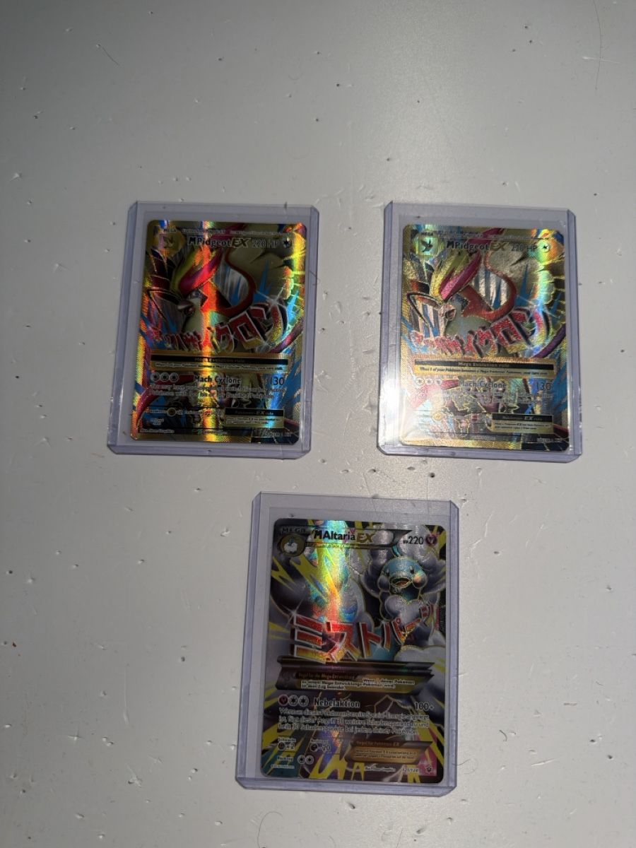 Pokémon Cartes à collectionner: Drei Alte Mega Ex – D'occasion à Winterthur par Baggio2