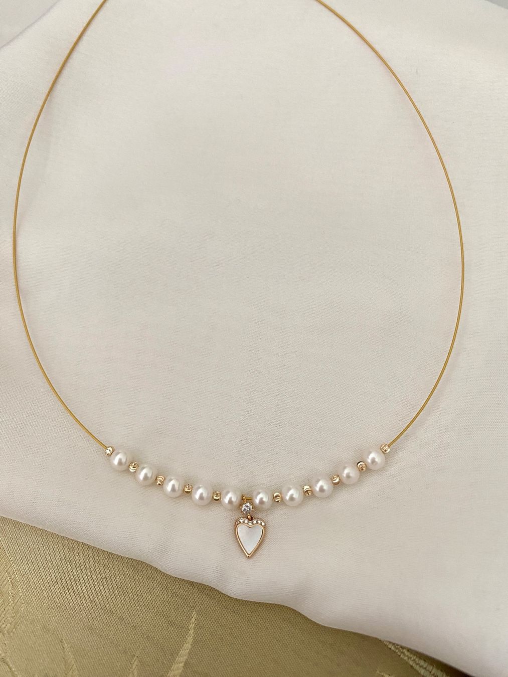 Catenine: Süsswasserperlen Chocker/echte – Nuovo e nell'imballaggio originale da Sarnen venduto da Yingsperlen3