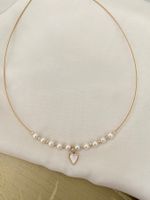 Süsswasserperlen Chocker/echte