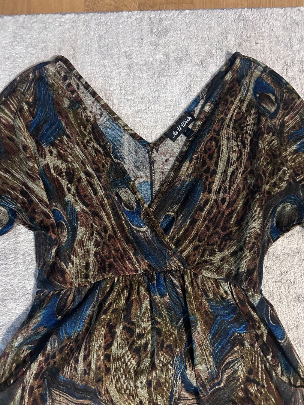 Kleider: Peacock colored mini dress – Gebraucht aus Belp von jan_6yvx 1
