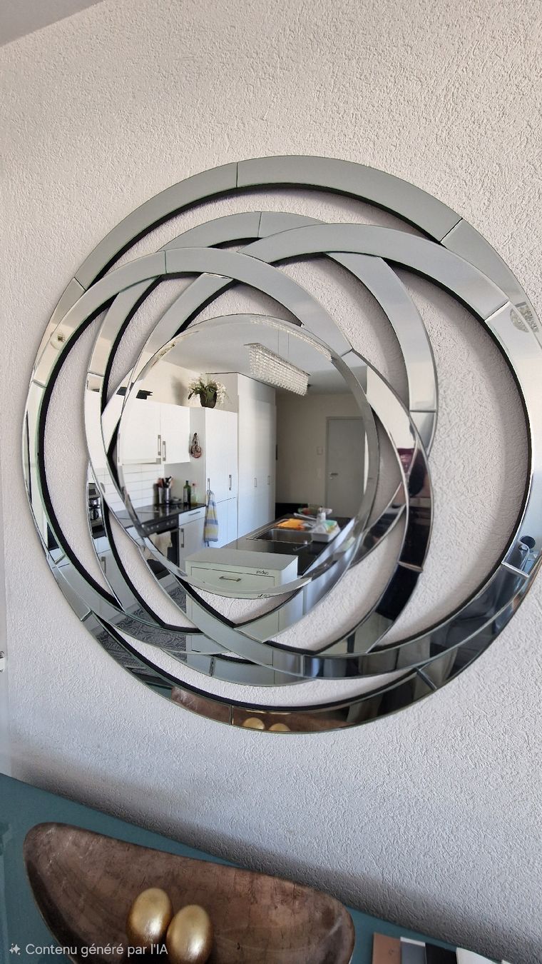 Specchi: Miroir mural art déco – Nuovo (secondo la descrizione) da Meyrin venduto da techCluster
