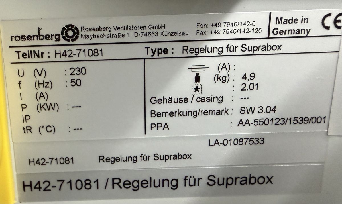 Purificatori d'aria: SupraBox COMFORT Kompaktlüftungsgeräte – Nuovo (secondo la descrizione) da Interlaken venduto da Skandalpreis 1