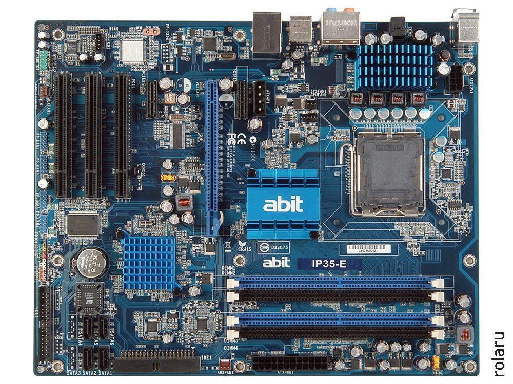 Cartes mère: Abit IP35-E - LGA 775 – D'occasion à Baden par Rolaru