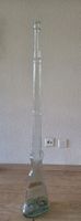 Glasflasche Gewehrform transparent gute Grösse