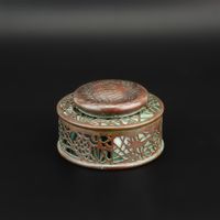 Antikes Tintenfass, Tiffany Studios New York, ca. 1900-1920