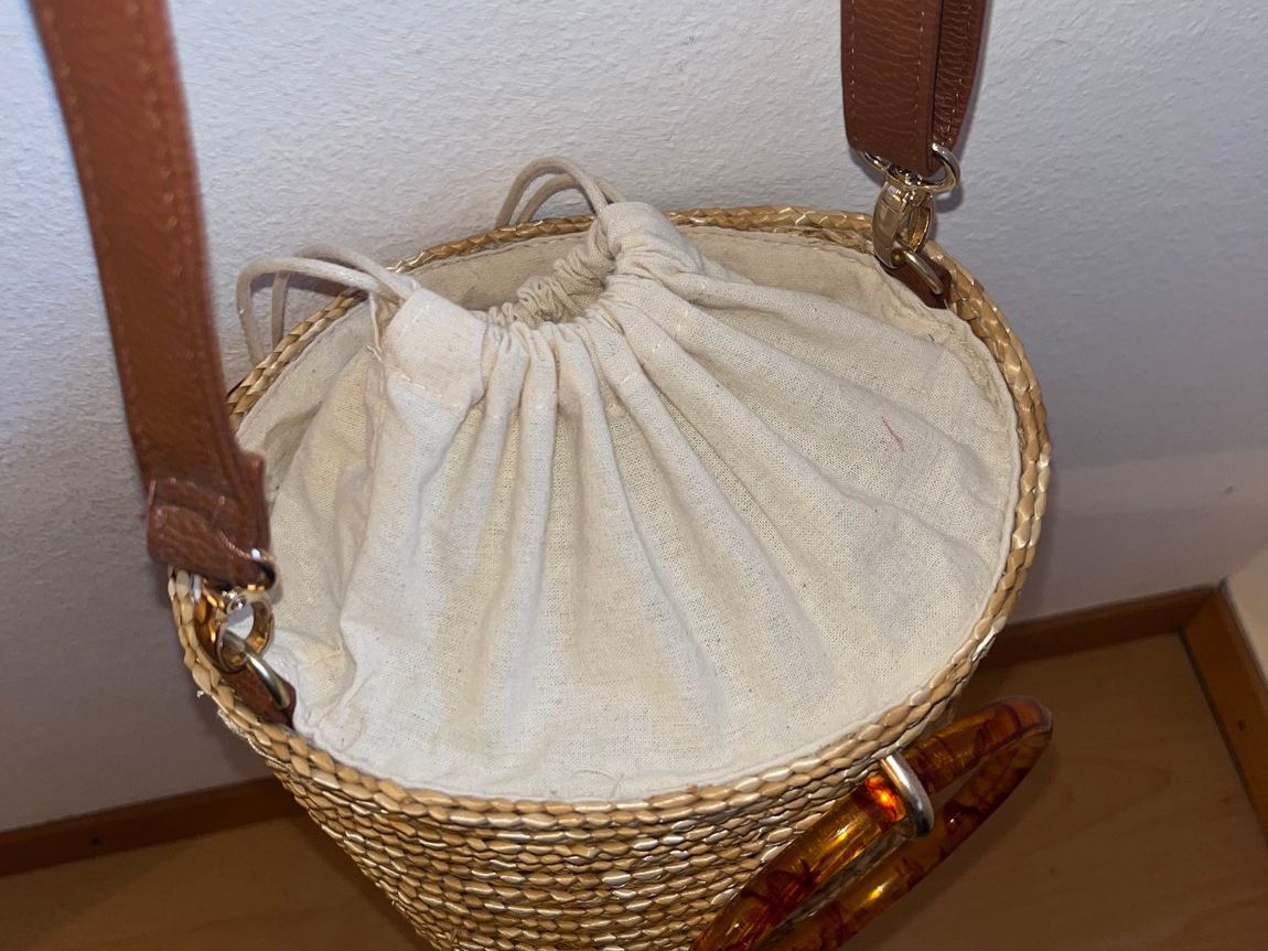 Nulu New Look Borse da donna: Sac à main panier tressé – Nuovo (secondo la descrizione) da Hauterive NE venduto da romyberbe 1