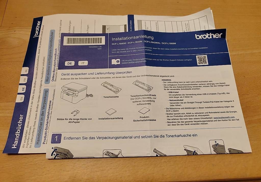 Brother Stampanti: Multifunktional Drucker Brother DCPL 1642W – Usato da Aarau venduto da zisibelle82 2