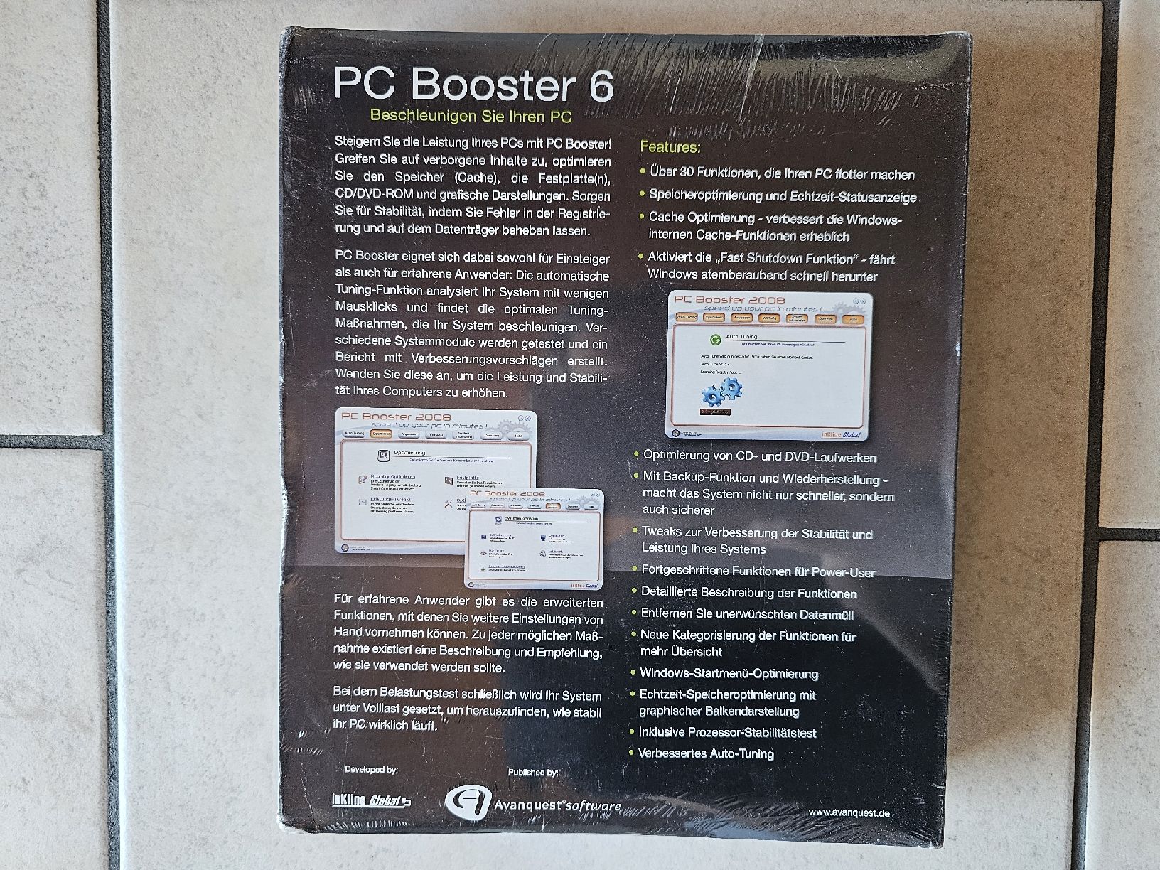 Microsoft Software: Windows Vista PC Booster 6 / Fabrikneu – Nuovo e nell'imballaggio originale da Schneisingen venduto da backstore24 1
