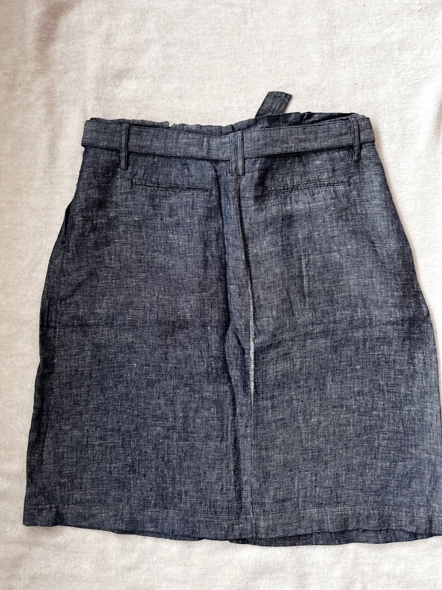 Opus Röcke: Jupe en lin bleu Opus taille 38 – Gebraucht aus Romont FR von cat_j6ww 1