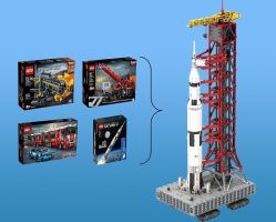4 Lego Sets für Saturn Startrampe