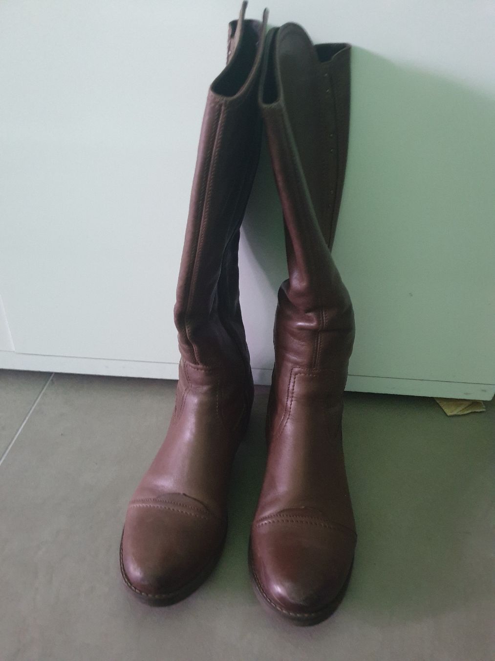 Scarpe da donna: Braune damenstiefel grösse 41 – Usato da Welschenrohr venduto da TEO2017 3