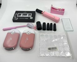 Diverse Wimpernartikel (Wimpernfön, Leimshaker, Wimpern etc)