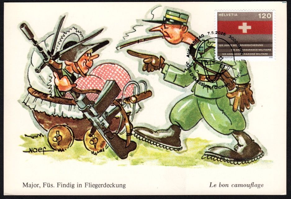 Tous les timbres: Maximumkarte Militärversicherung – Neuf (Voir description) à Dottikon par haeusibuh5