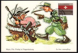 Maximumkarte Militärversicherung