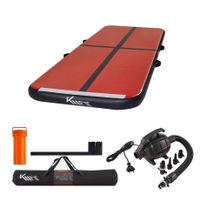 KM-FIT Turnmatte Aufblasbar Airtrack Fitness Gymnastik 3m